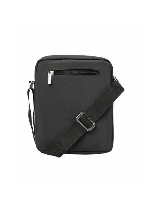 Bag to Bag Shoulder / Crossbody Bag with Zipper, Internal Compartments & Adjustable Strap Black 20x6x26cm