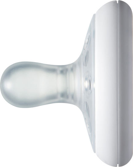 Tommee Tippee Orthodontic Silicone Pacifiers for 6-18 months White / Grey 2pcs