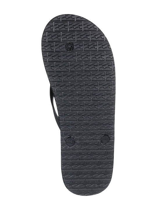 Tides Solid Men's Flip Flops Black