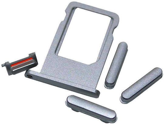 Das folgende Liquid-Template ist eine Vorlage für Namen von Produkten in der Kategorie "Mobile Phone Replacement Covers". Übersetzen Sie nur die Textknoten des Liquid-Templates in die deutsche Sprache, wobei die ursprüngliche Syntax und HTML-Tags beibehalten werden und nichts geändert wird, was zwischen '{' und '}' liegt: Καπάκι Μπαταρίας Swap Gray für iPhone 6