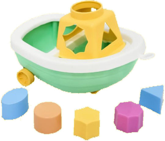 Elfiki Shape Sorting Toy Boat with Shapes for 12++ Months