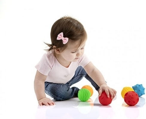 Tullo Αισθητηριακά Sensory Balls με Ήχους για Νεογέννητα