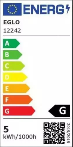 Eglo Bec LED 4.9W pentru Soclu E27 și Formă ST64 Alb cald până la alb rece 360lm