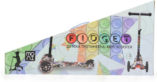 Moni Παιδικό Πατίνι Fidget Τρίτροχο για 3+ Ετών Πράσινο