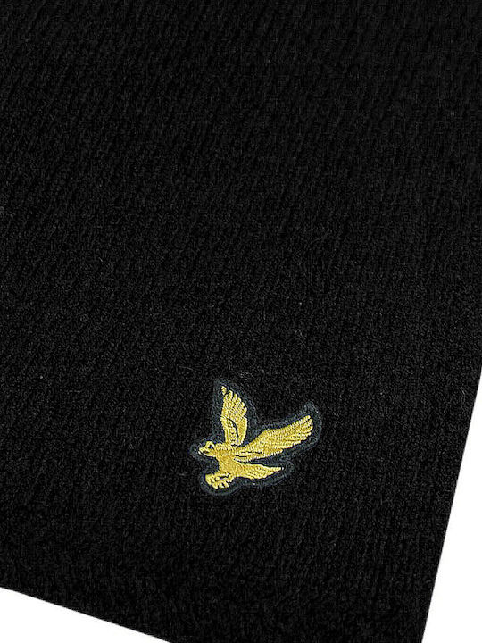 LYLE AND SCOTT 'RACKED' SCARF KNIT MEN'S SV305CL-572 (572/TRUE BLACK)