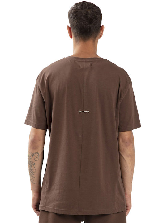 RELIGION 'DEMAND' SHIRT ANDRIKH 31TDAN96-CHOCOLATE (CHOCOLATE)