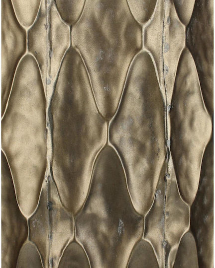 ArteLibre Κασπώ Μεταλλικό Μπρούτζινο 38.5x38.5x49.5εκ.
