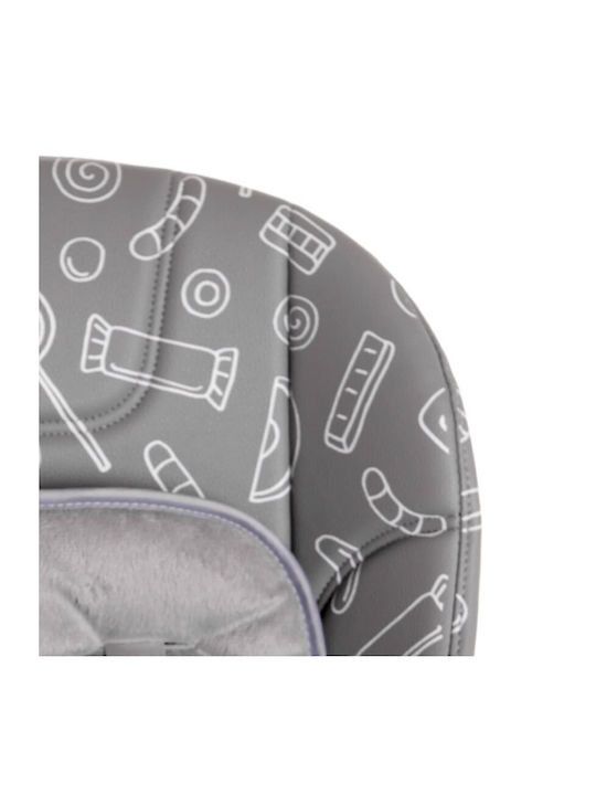Lorelli Campanella Foldable Baby Highchair with Adjustable Height Capri Lemons