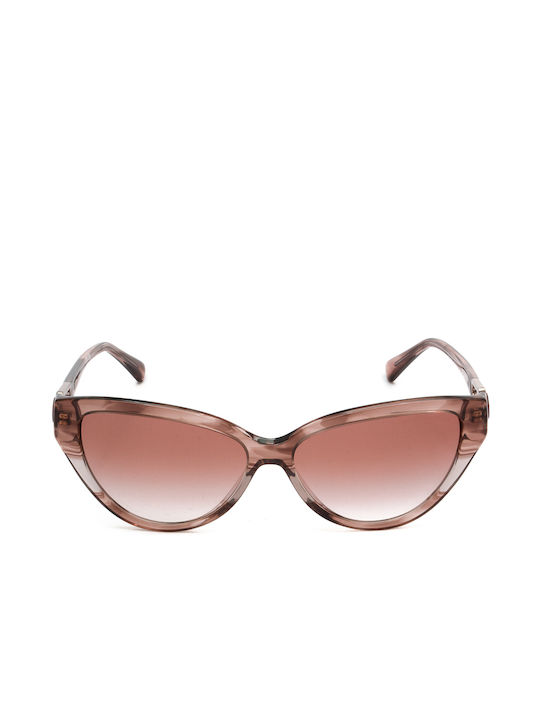 Emporio Armani Women's Sunglasses with Brown Acetate Frame and Pink Gradient Lenses EA 4192 5021V0