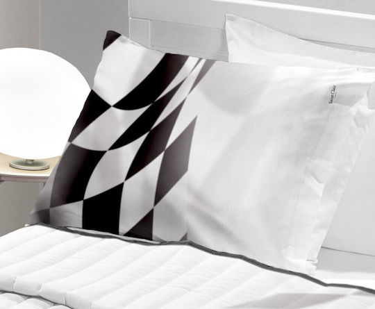 Saint Clair Formula Παιδική Μαξιλαροθήκη 50x70εκ. Γκρι
