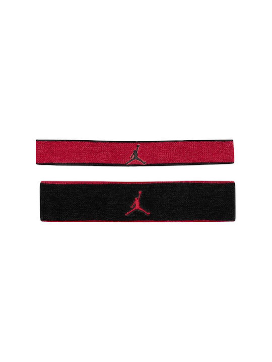 Jordan Chenille 2 PK Αθλητικό Περιμετώπιο Μαύρο 2τμχ