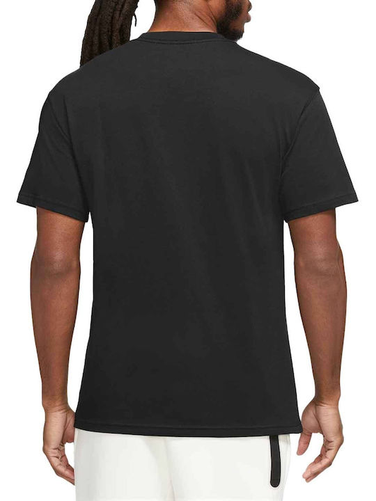 Nike New DNA Αθλητικό Ανδρικό T-shirt Μαύρο με Στάμπα