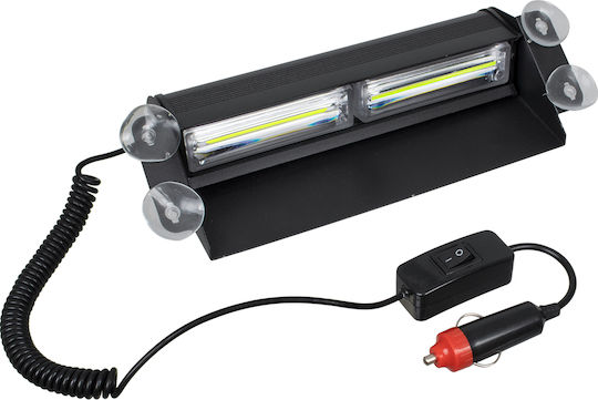 Emergency Car Light LED 12 / 24V Waterproof 7cm with Red Lighting