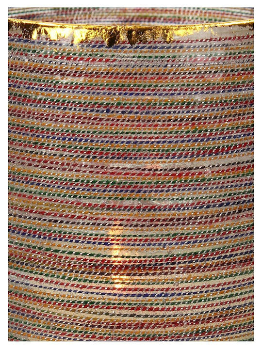 ArteLibre Κηροπήγιο Γυάλινο 12x12x15εκ.