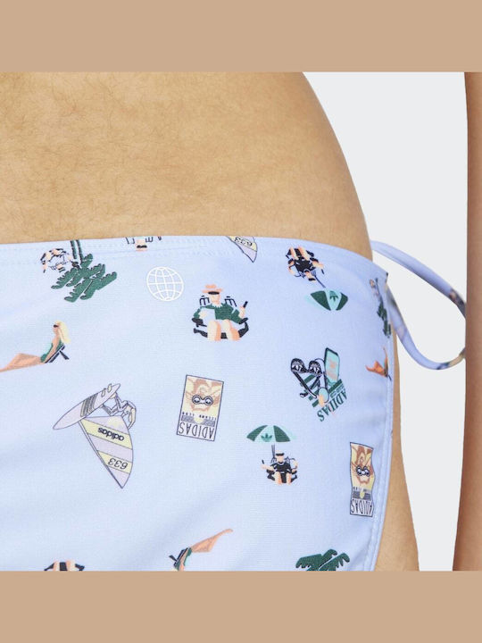 Coney Island Cool Set Bikini Τριγωνάκι με Αφαιρούμενη Ενίσχυση Blue Dawn / White