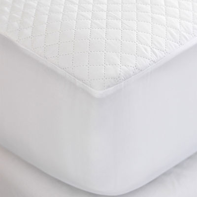 Palamaiki Single Waterproof Quilted Mattress Cover Fitted White Comfort White 90x200+35cm