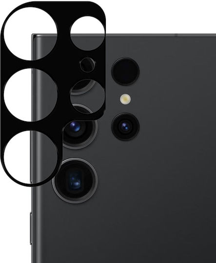 Rosso Kameraschutz Gehärtetes Glas Black für das Galaxy S23 Ultra