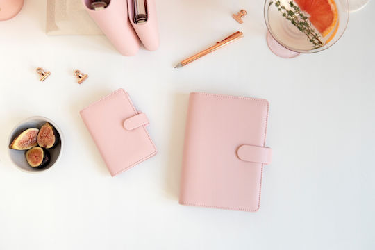 Filofax Ημερήσιο Organizer Filofax Saffiano A5 Ροζ Blush