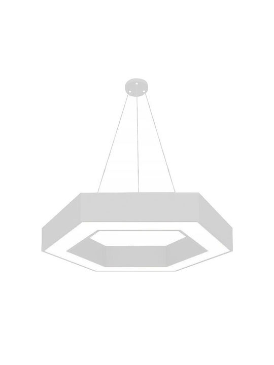 Atman Livorno Pendant Light LED with Warm to Cool White Light Silver