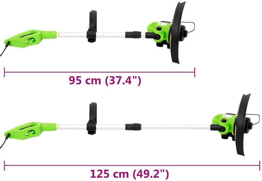 vidaXL Elektrisch Freischneider Schulter/Hand