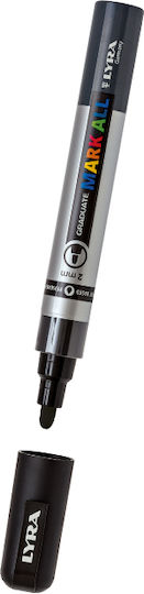 Lyra Graduate Mark All Permanent Marker 2mm Schwarz