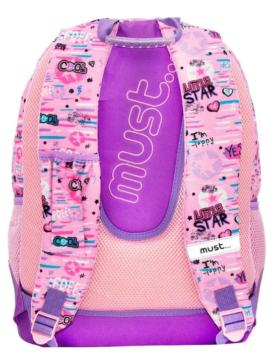 Must Energy Waist Bag Little Star School Bag Backpack Elementary, Elementary in Pink color