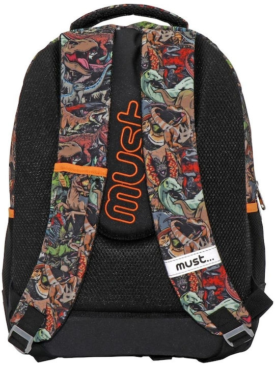 Must Jurassic Dominion School Bag Backpack Elementary, Elementary Multicolored