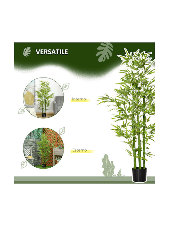Künstlicher Baum für den Außenbereich Grün 150cm HomCom