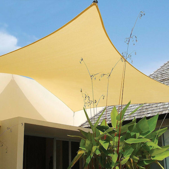 Showood Rectangular Shade Sail Ecru 3x5m 230gr/m²