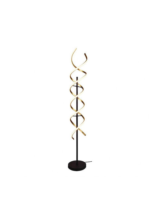 Trio Lighting Sequence LED Floor Lamp H150xW23cm. Gold