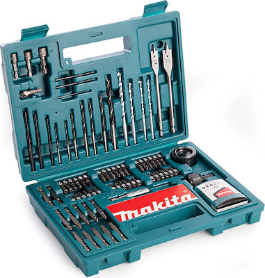 Makita Set of 100 Drills for Metal και Wood