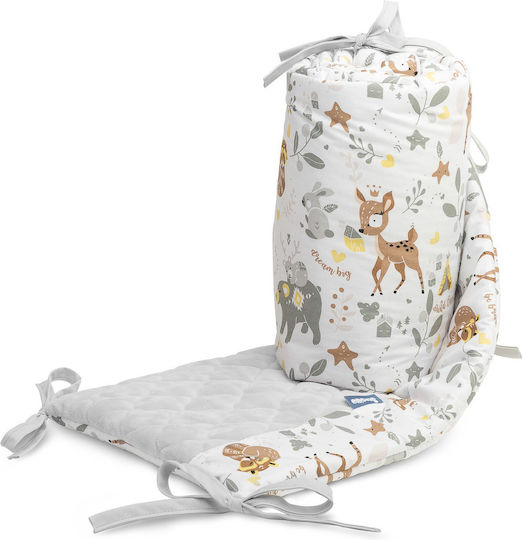 Sensillo Classic Crib Bumper Inside White 30x180cm