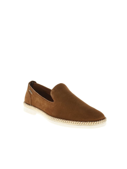 Mexx MXDA0033 Lederne Herren Espadrilles in Braun Farbe MXDA0033-2014