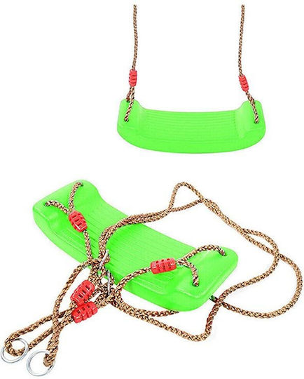 Hanging Plastic Swing for 3+ Years Green