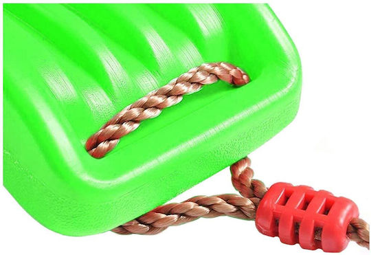 Hanging Plastic Swing for 3+ Years Green
