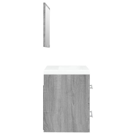 vidaXL Countertop with Sink L41xW38.5xH48cm Sonoma
