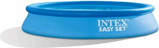 Intex Easy Set Στρογγυλή Πισίνα PVC 3077lt Φουσκωτή 305x61εκ. Γαλάζια