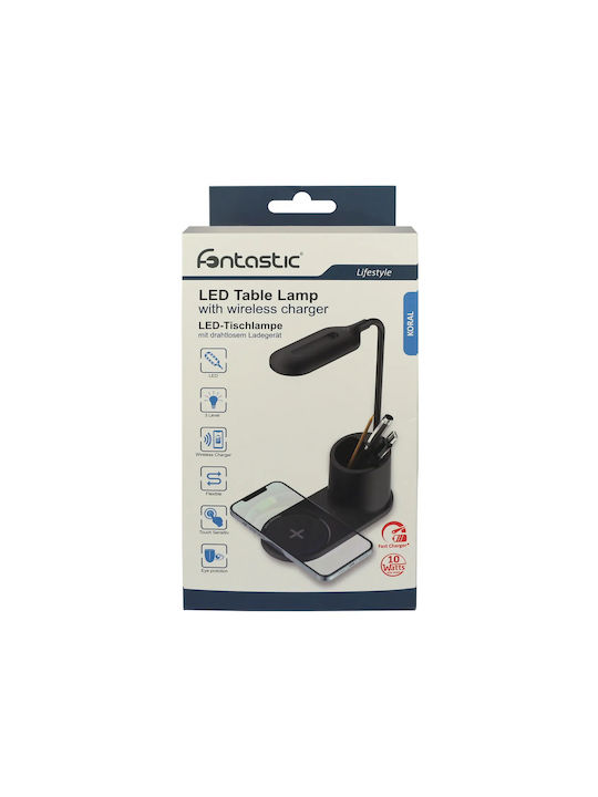 Fontastic LED Φωτιστικό Γραφείου σε Μαύρο Χρώμα