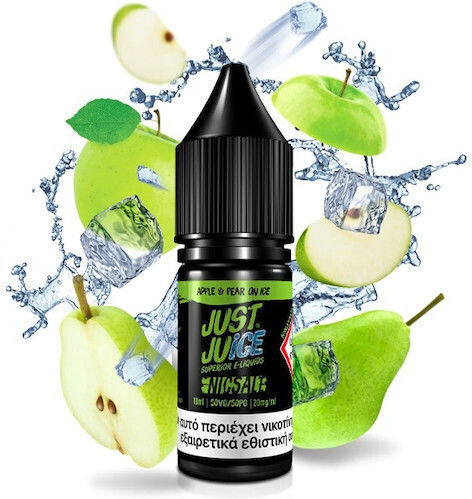 Just Juice Έτοιμο Υγρό Αναπλήρωσης Apple & Pear 20mg 10ml