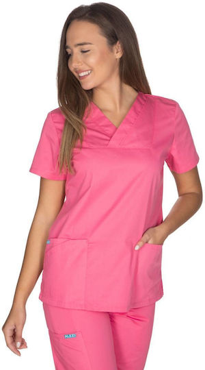 Alezi Women's Pink Pants & Blouse Set Cotton and Polyester 96pcs