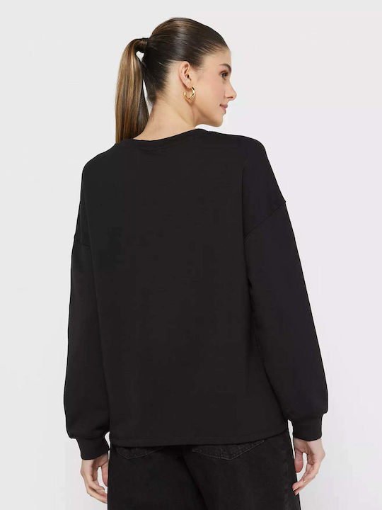 Vero Moda Damen Bluse Langärmelig Schwarz