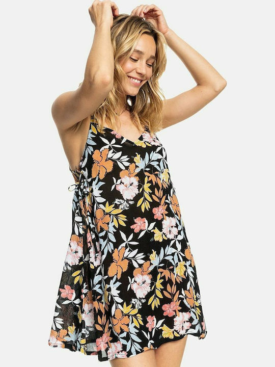 Roxy y Vibes Women's Mini Dress Beachwear Black