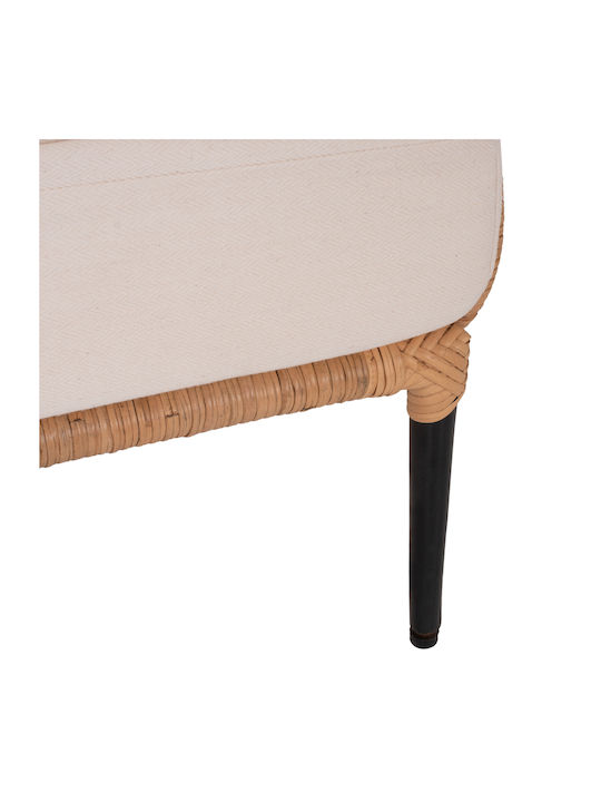 Ringer Πολυθρόνα Φυσικό Χρώμα 60x75x81cm