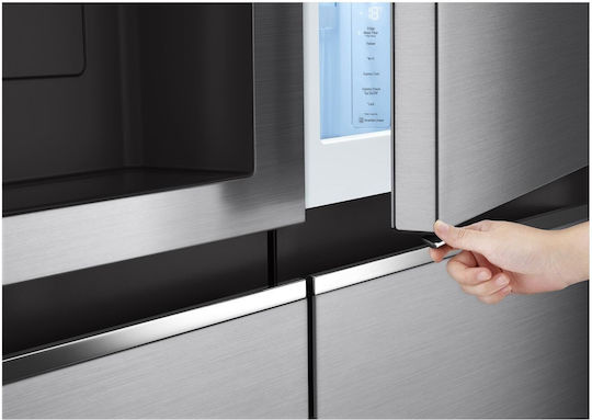 LG Ψυγείο Ντουλάπα 635lt NoFrost Υ179xΠ91.3xΒ73.5εκ. Inox GSJV70PZTE