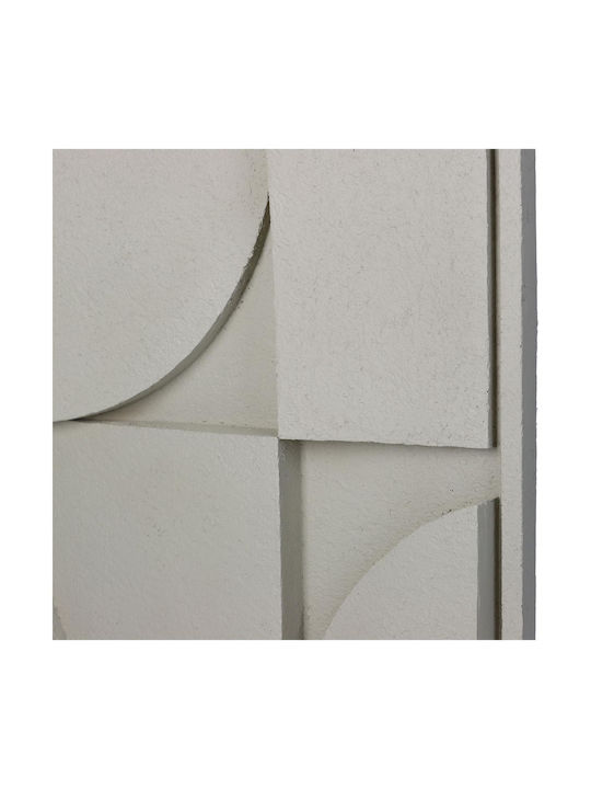 ArteLibre Wall Decor Beige Polyresin 29.5x3.5x39.5cm