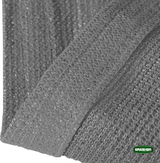 Grasher Ε220 Правоъгълена Shade Sail Сив С парчета 3x4m 180гр/кв.м