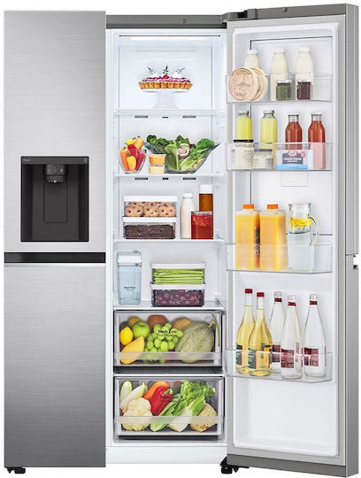 LG Ψυγείο Ντουλάπα 632lt Total NoFrost Υ179xΠ91.3xΒ73.5εκ. Inox GSJV71PZTE