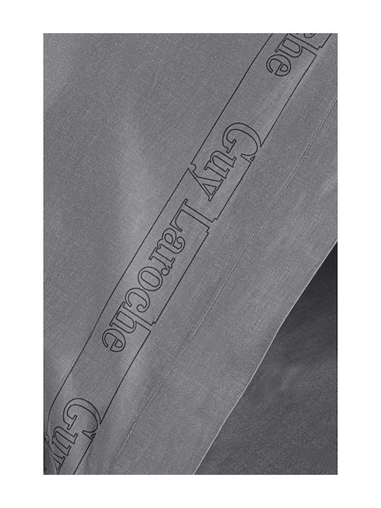 Guy Laroche Sheet Semi Double with Elastic 120x200+32cm. Color Plus Anthracite