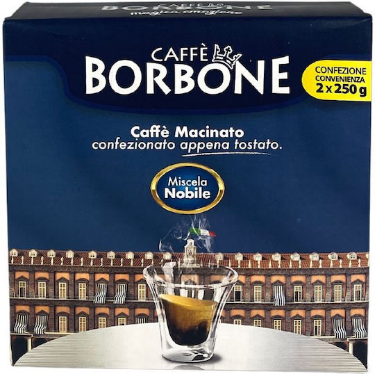 Caffe Borbone Cafea Espresso Arabica Etiopia Nobile Măcinat 2x250gr