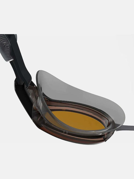 Speedo Mariner Pro Swimming Goggles Adults Black